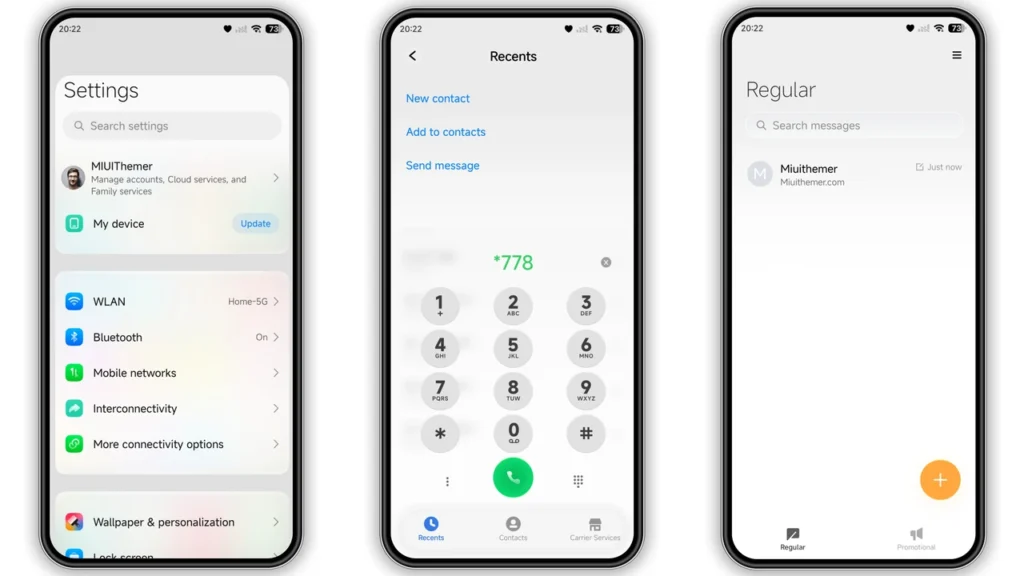 Solana HyperOS Theme Preview