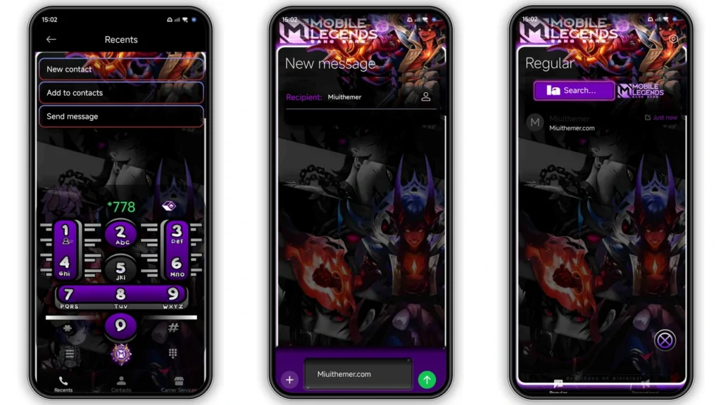 AS Neon HyperOS Theme Preview