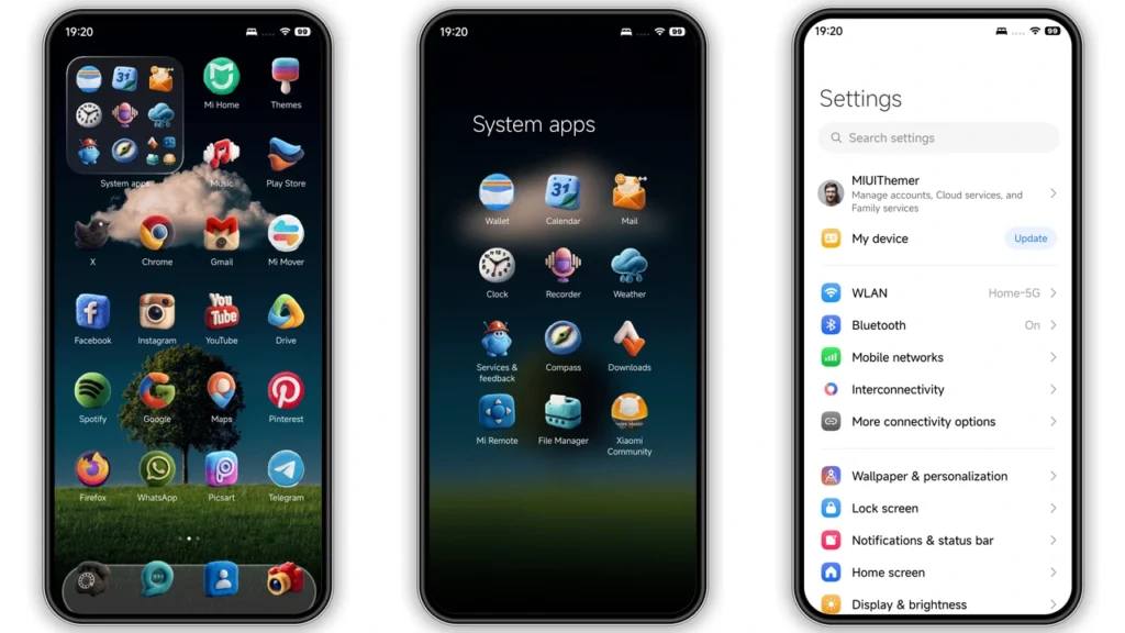 CuteM HyperOS Theme Preview