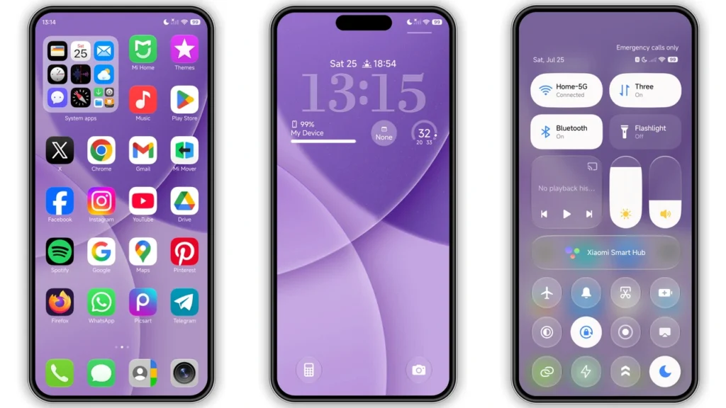 Luna HyperOS Theme Preview