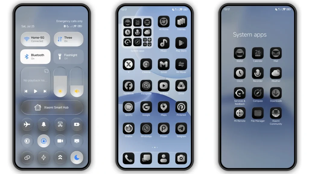 OX B1 HyperOS Theme Preview