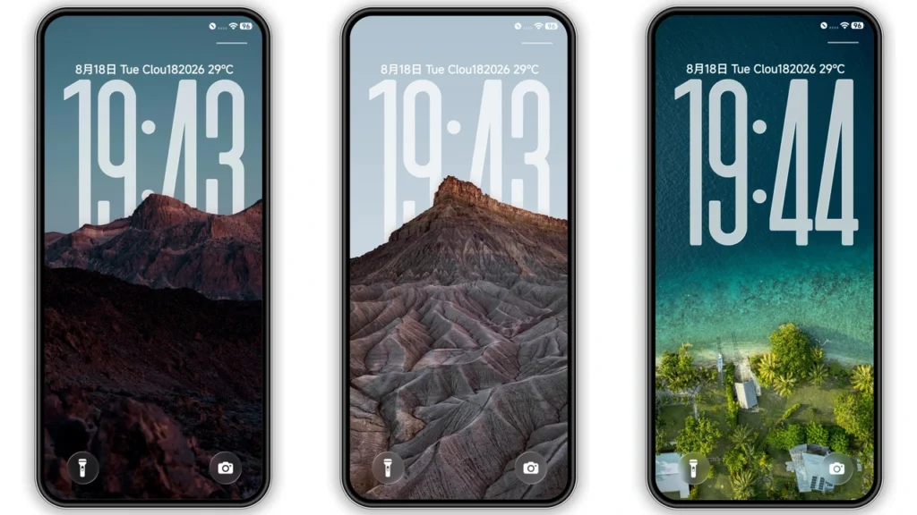 Seeking Shadows HyperOS Theme Preview