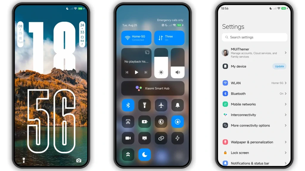 Super Surging Depth of Field HyperOS Theme Preview