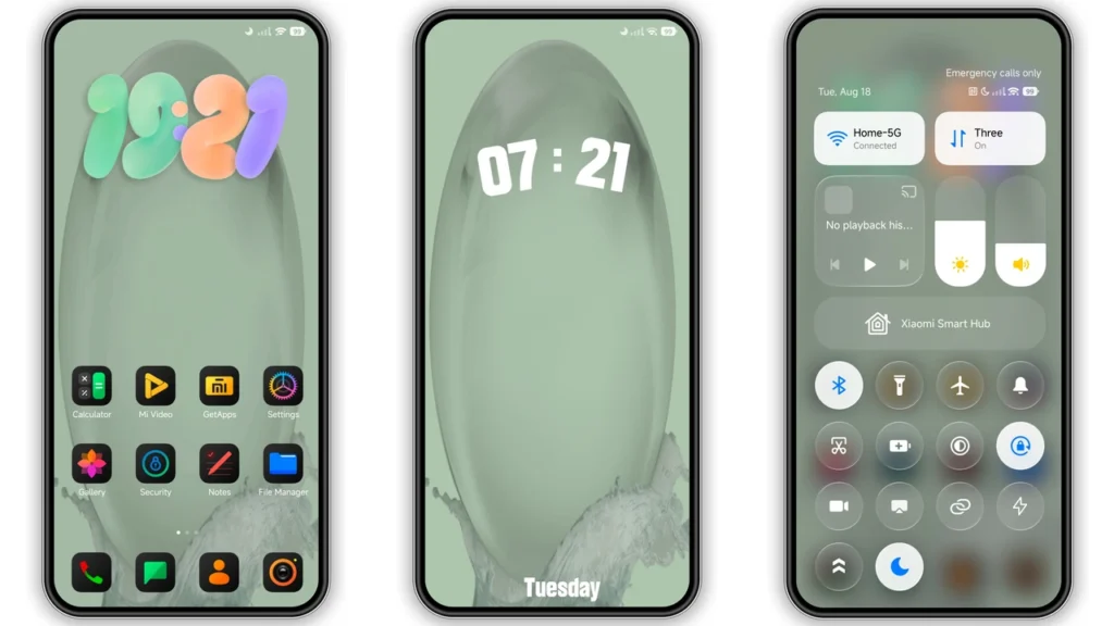 farcasters HyperOS Theme Preview