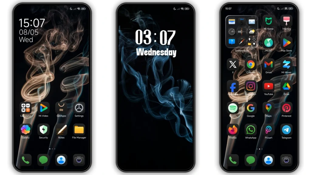 kiyumta HyperOS Theme Preview