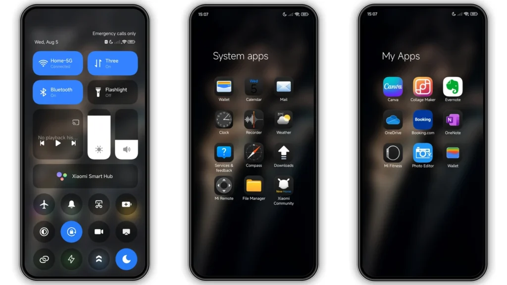 kiyumta HyperOS Theme Preview