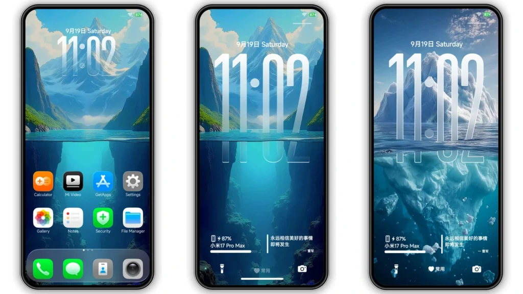 Captain Cook Super 3D HyperOS Theme Preview