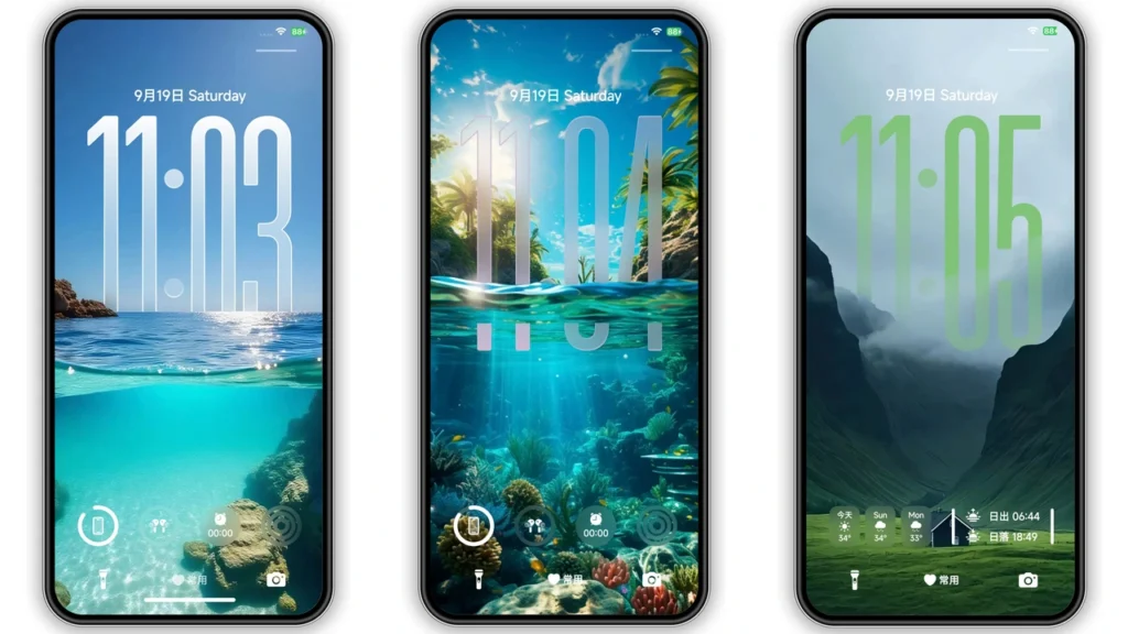 Captain Cook Super 3D HyperOS Theme Preview