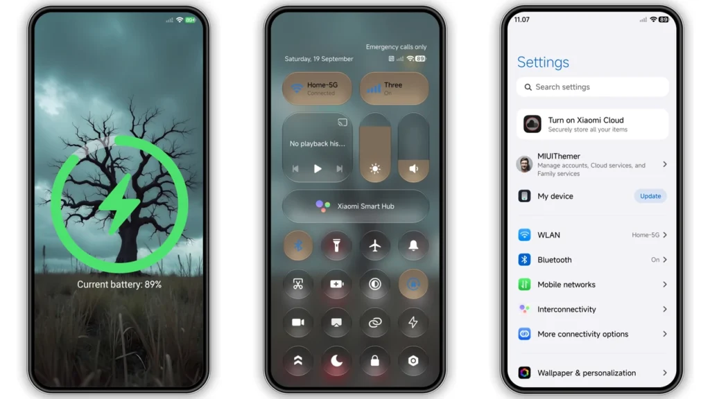 Duskred HyperOS Theme Preview