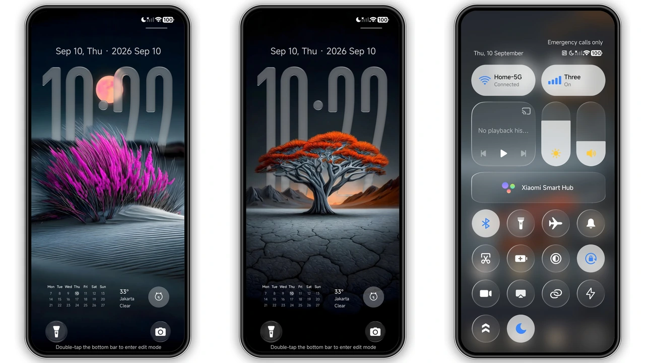 Dreamlike Golden Icons Theme for HyperOS – Extreme Art Look preview 2
