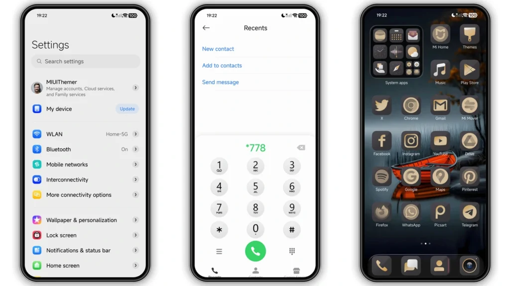 Extreme HyperOS Theme Preview