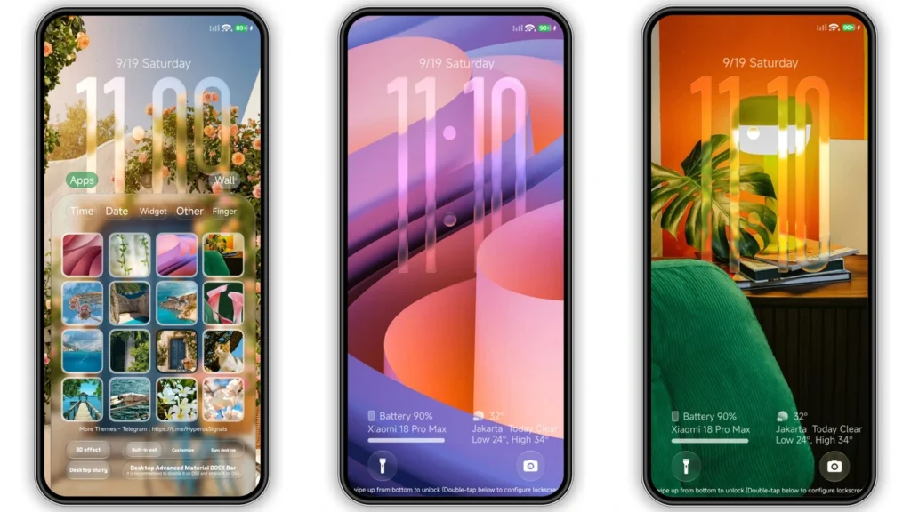 FiftyK HyperOS Theme Preview