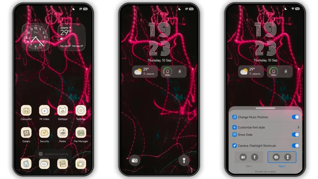 Grade A HyperOS Theme Preview