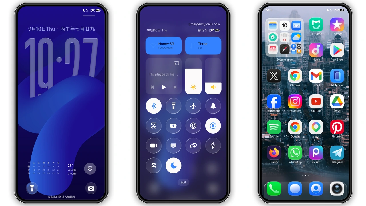 LIUI Extreme HyperOS Theme Review: Depth‑of‑Field iOS‑Style Icons preview 2