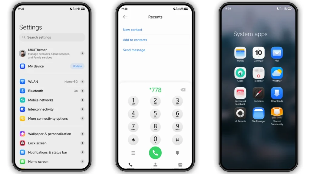 LIUI Extreme HyperOS Theme Preview