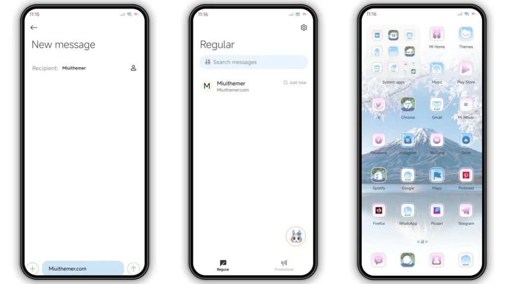 Lake Frame HyperOS Theme Preview