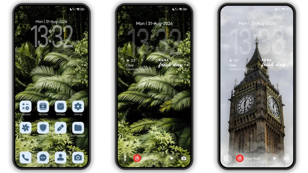 MS M1 HyperOS Theme Preview