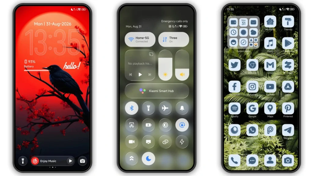 MS M1 HyperOS Theme Preview