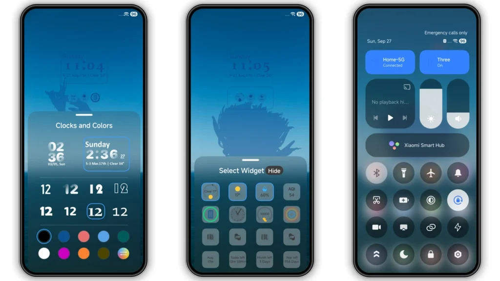 OE1 HyperOS Theme Preview