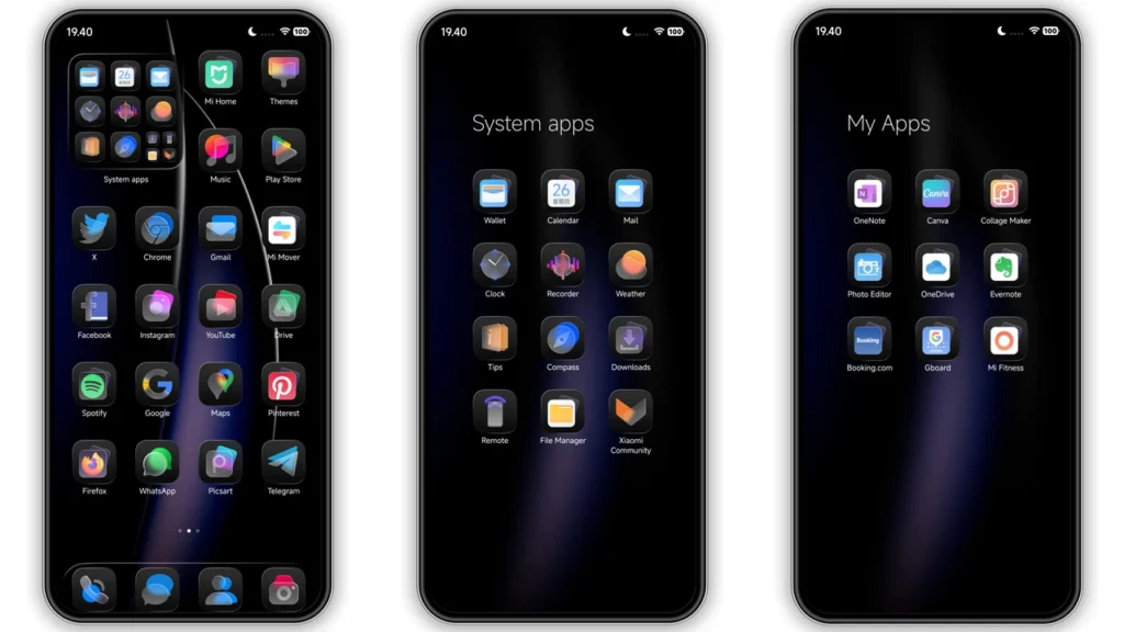 Retina HyperOS Theme Preview