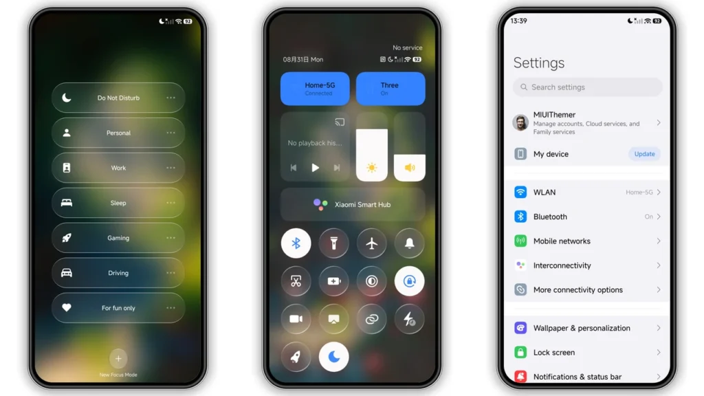 ShiftM HyperOS Theme Preview
