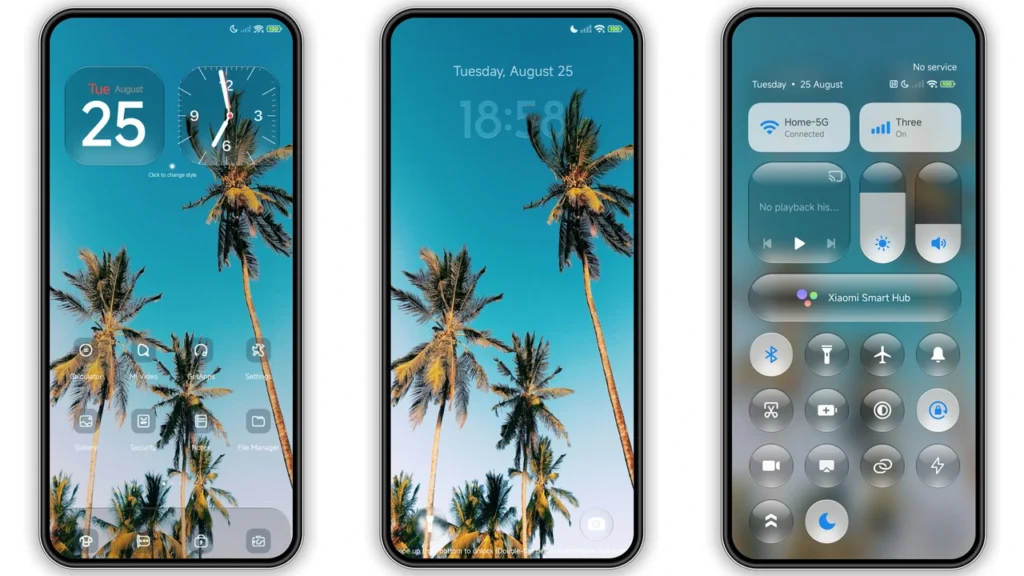 TNV-4 HyperOS Theme Preview