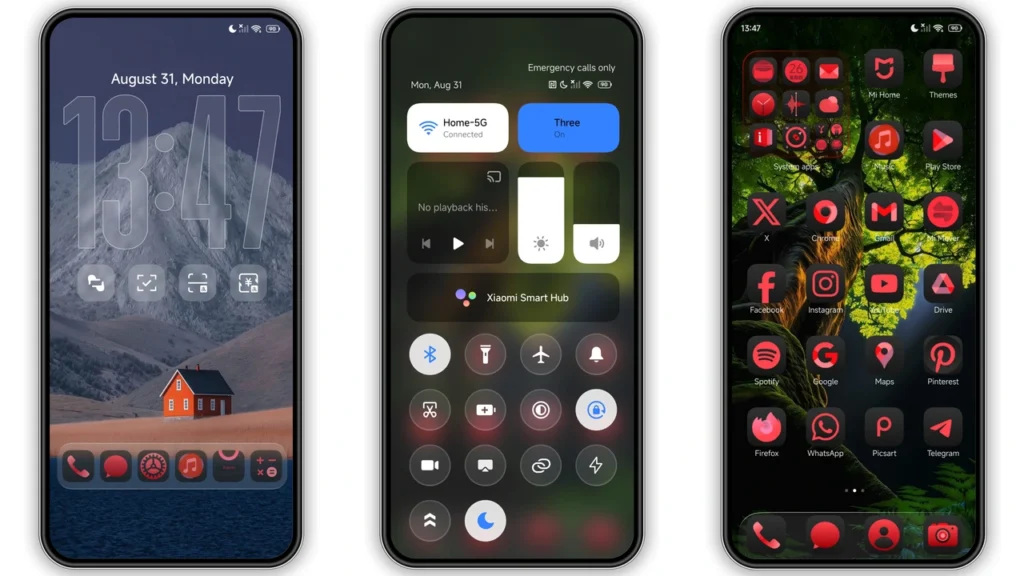 TradM HyperOS Theme Preview