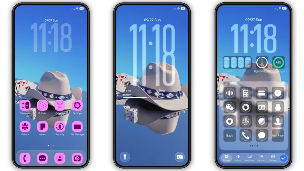 VK 26 HyperOS Theme Preview