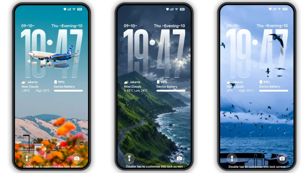 Vibria HyperOS Theme Preview