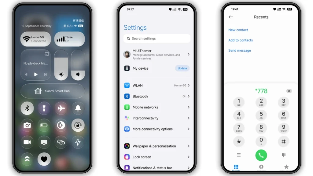 Vibria HyperOS Theme Preview