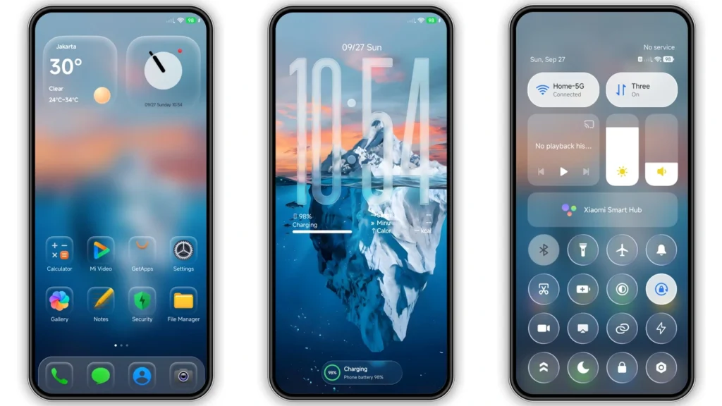 BUSD HyperOS Theme Preview