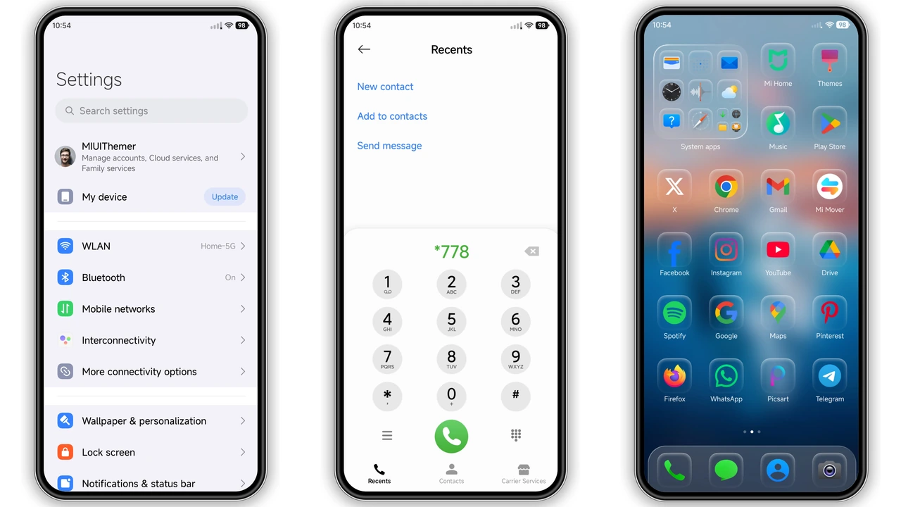 BUSD HyperOS Theme Review: Frosted Glass, Iceberg Vibes for Xiaomi preview 2