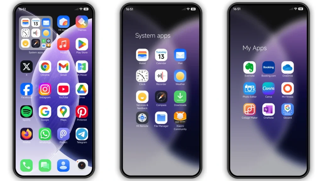 Cool OS Raster Wallpaper HyperOS Theme Preview