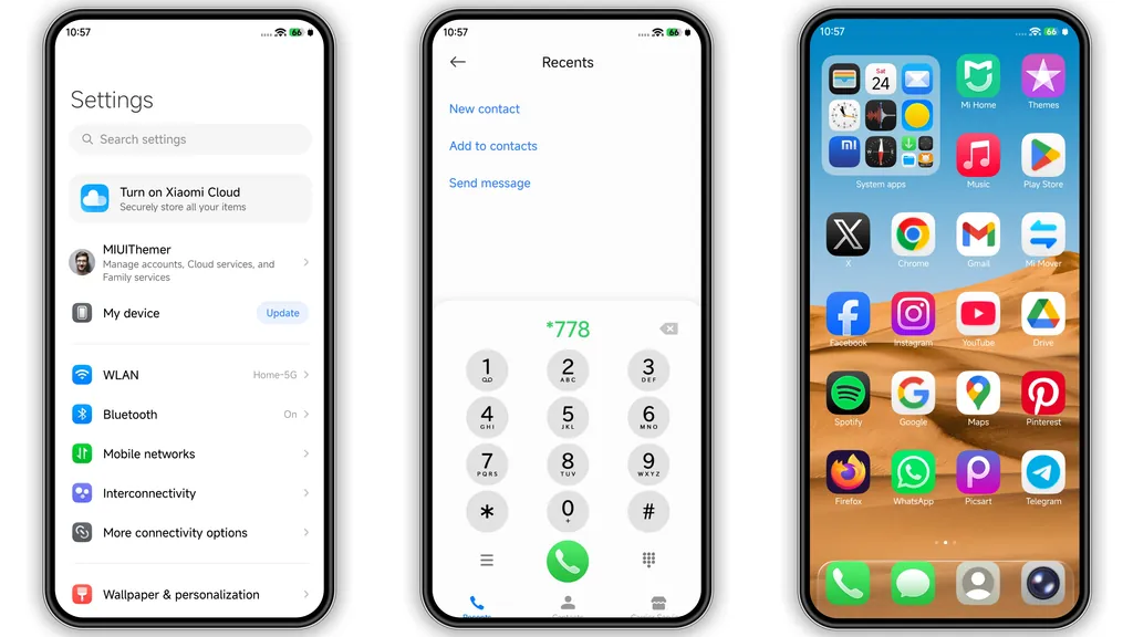 Gold Label OS27 HyperOS Theme Preview