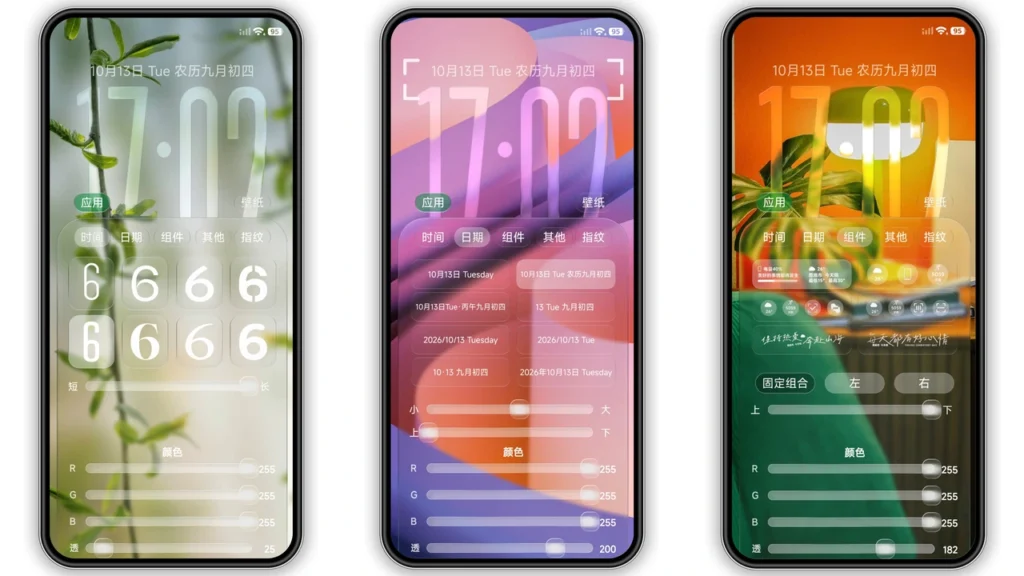 Liquid Beauty X HyperOS Theme Preview