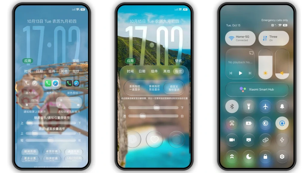 Liquid Beauty X HyperOS Theme Preview