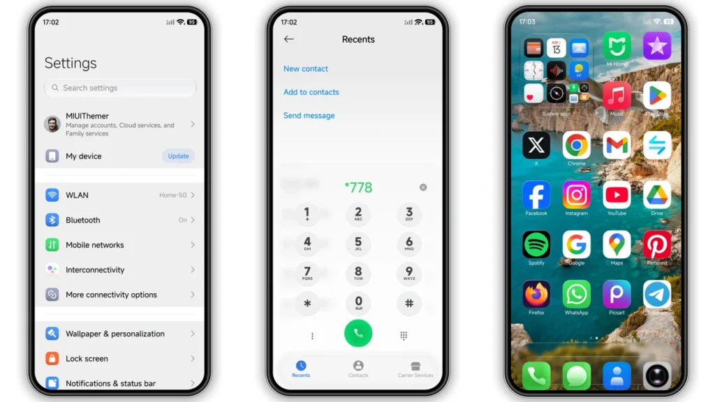 Liquid Beauty X HyperOS Theme Preview