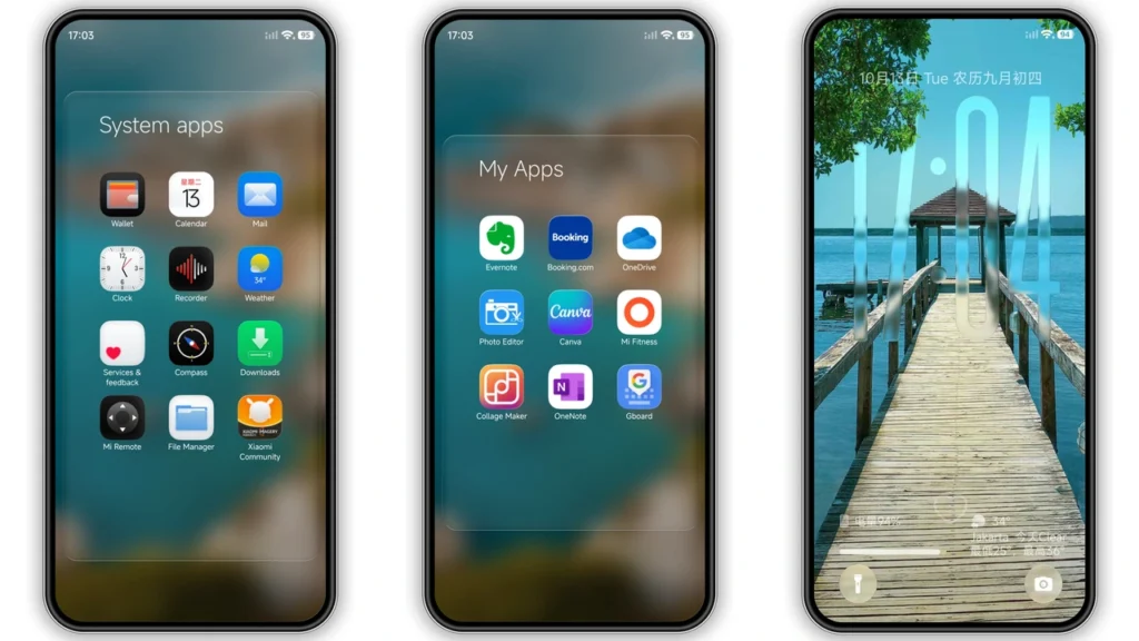 Liquid Beauty X HyperOS Theme Preview