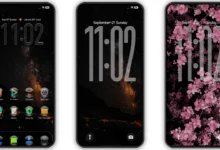 Nebula Noir HyperOS Theme Preview