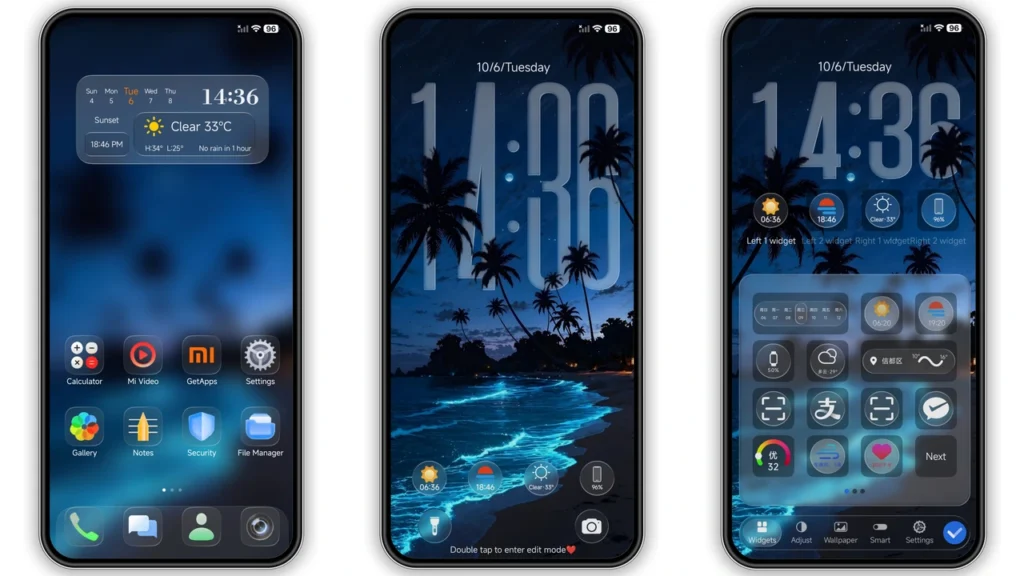 OPBNB HyperOS Theme Preview
