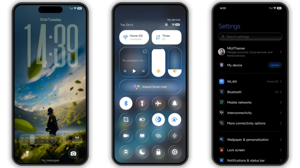 OPBNB HyperOS Theme Preview