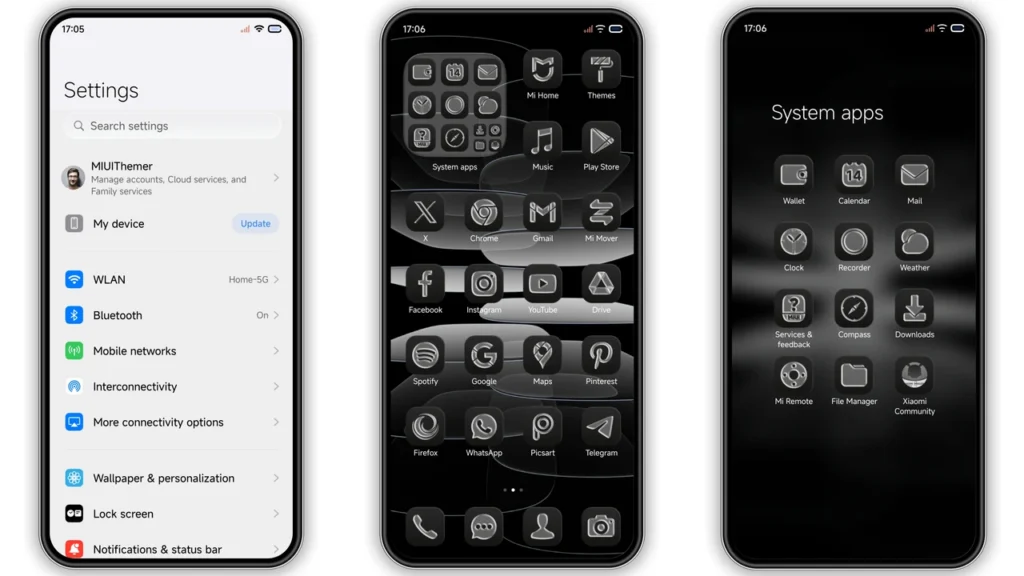 OX G3 HyperOS Theme Preview