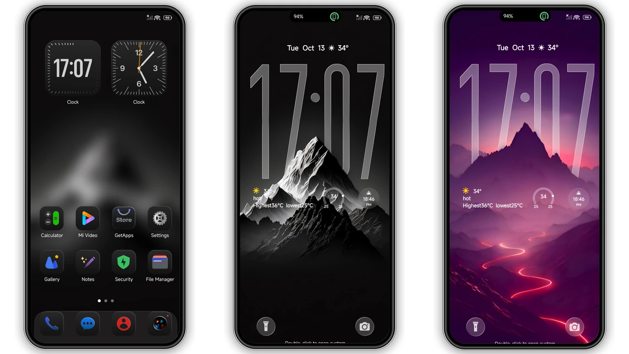 PEPE Premium Dark iOS‑Style Theme for HyperOS & MIUI