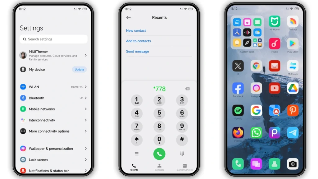 RS1 HyperOS Theme Preview