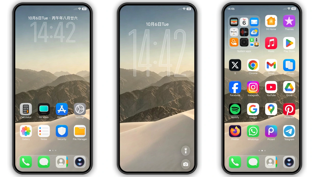 Super Mi Duo – Premium iPhone Duo Style HyperOS Theme