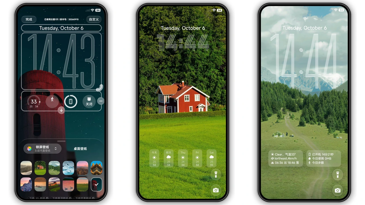 Super Mi Duo – Premium iPhone Duo Style HyperOS Theme preview 2