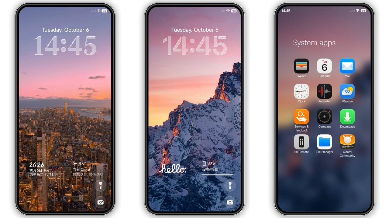 Super Mi Duo – Premium iPhone Duo Style HyperOS Theme preview 4