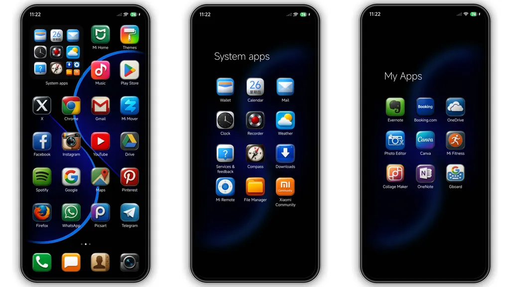 TOP UI VK HyperOS Theme Preview
