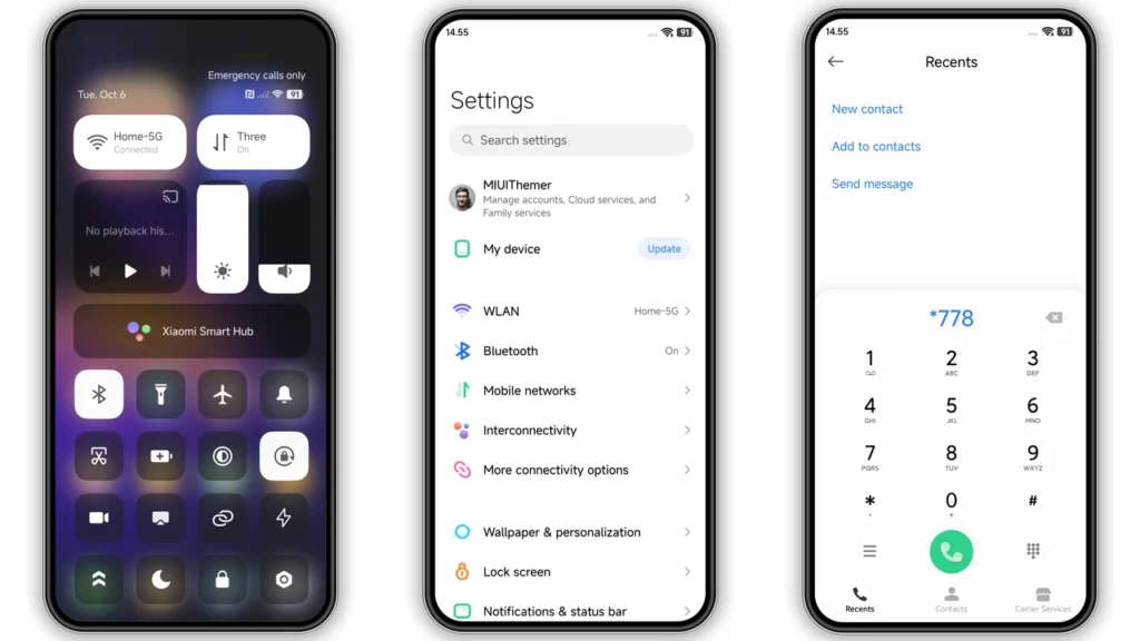 Twilight HyperOS Theme Preview