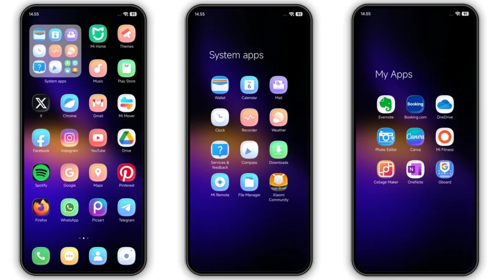 Twilight HyperOS Theme Preview